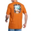 Camiseta Masculina HD Classic Wave LARANJA-H0201- -1-